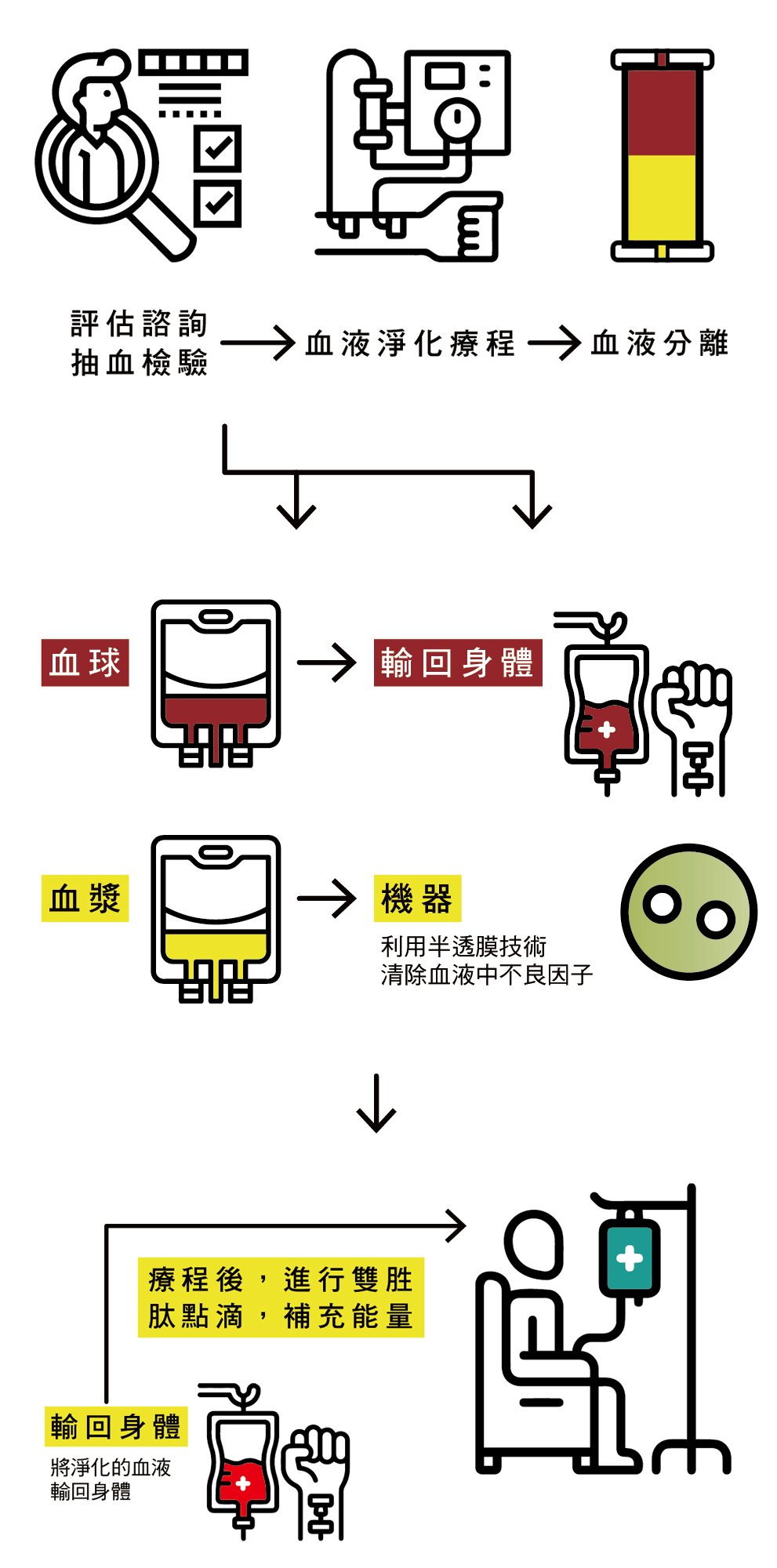 血液淨化療程過程解析