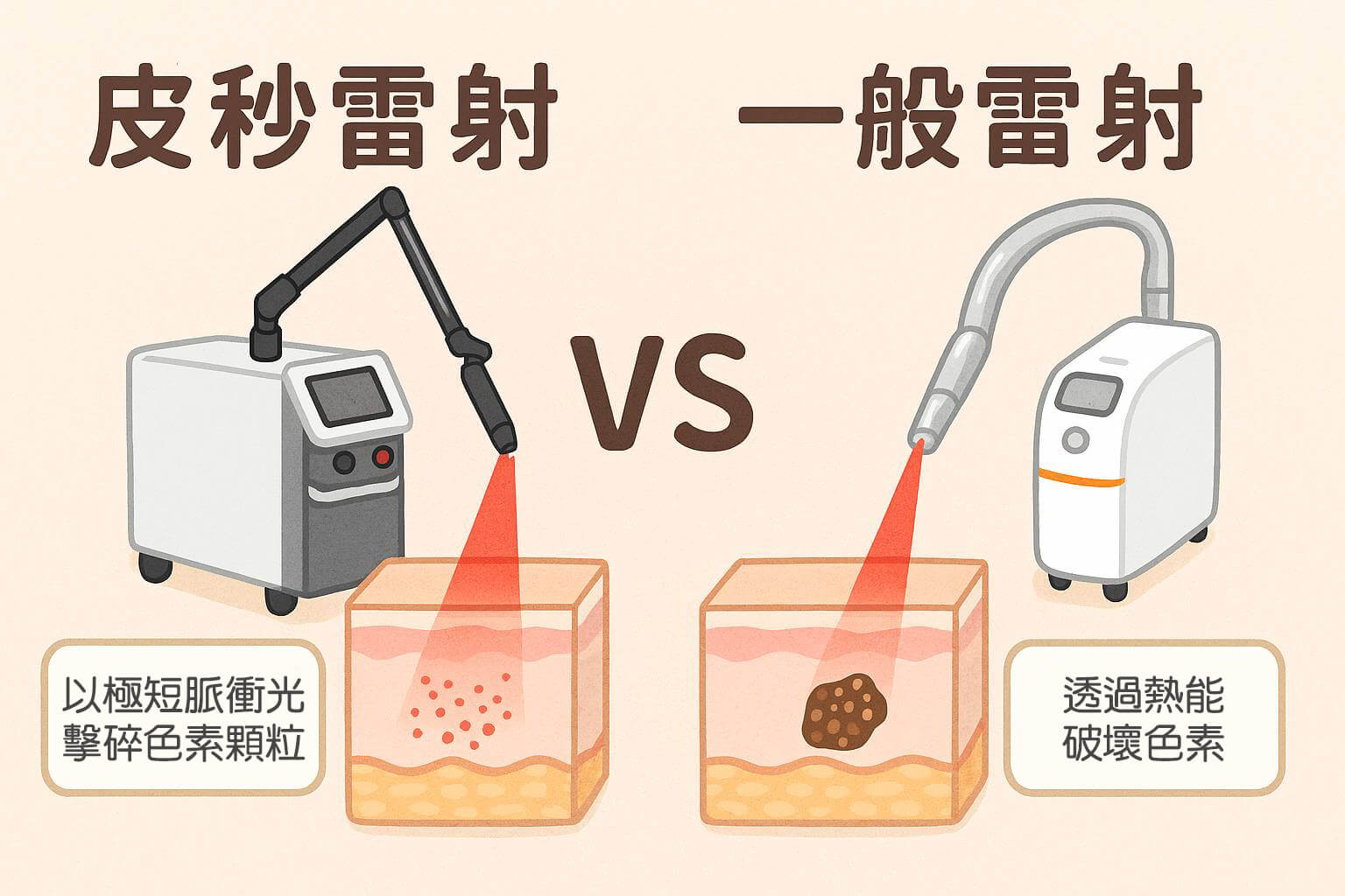 皮秒雷射懶人包｜改善斑點、毛孔、膚色暗沉一次搞懂
