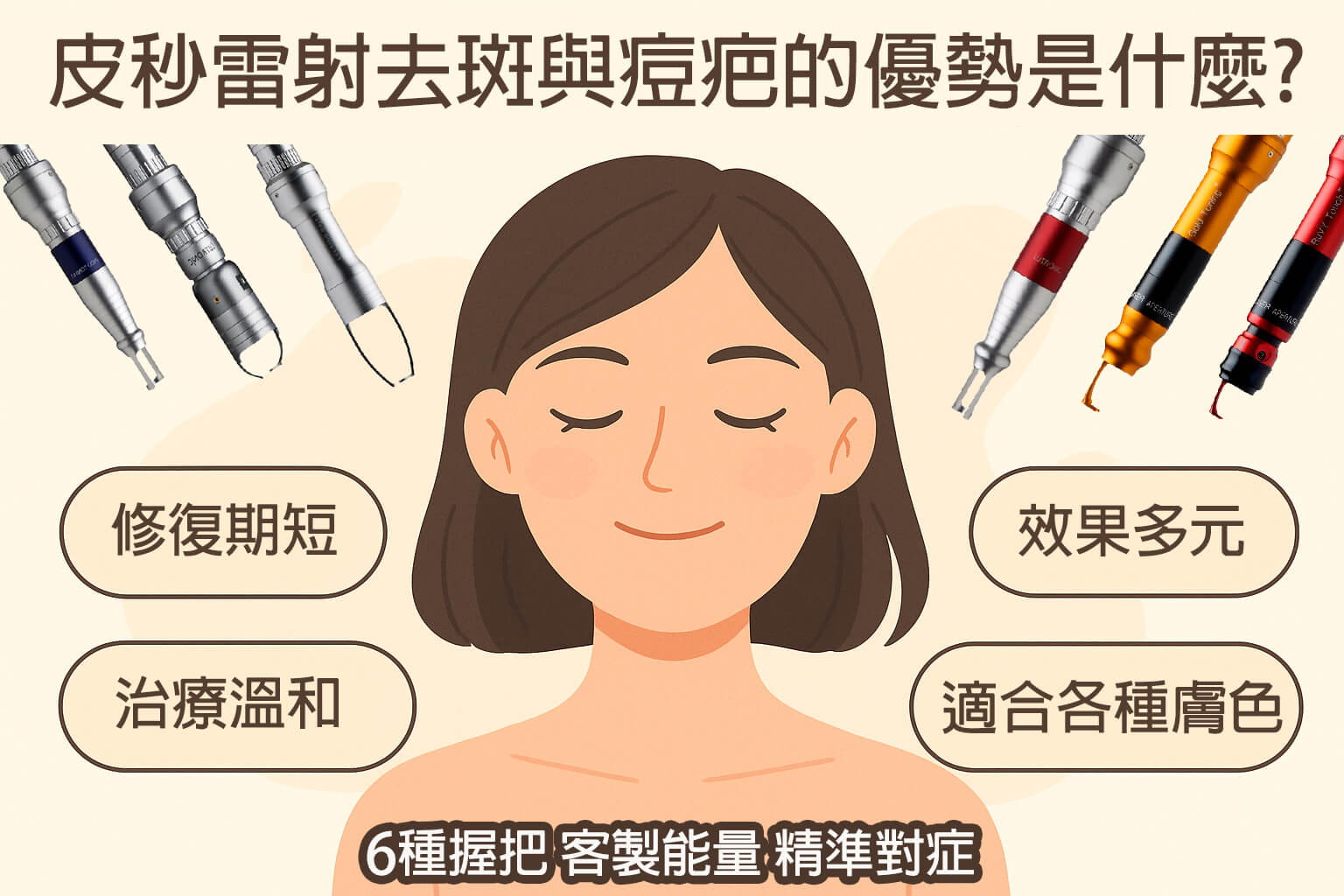 皮秒雷射懶人包｜改善斑點、毛孔、膚色暗沉一次搞懂