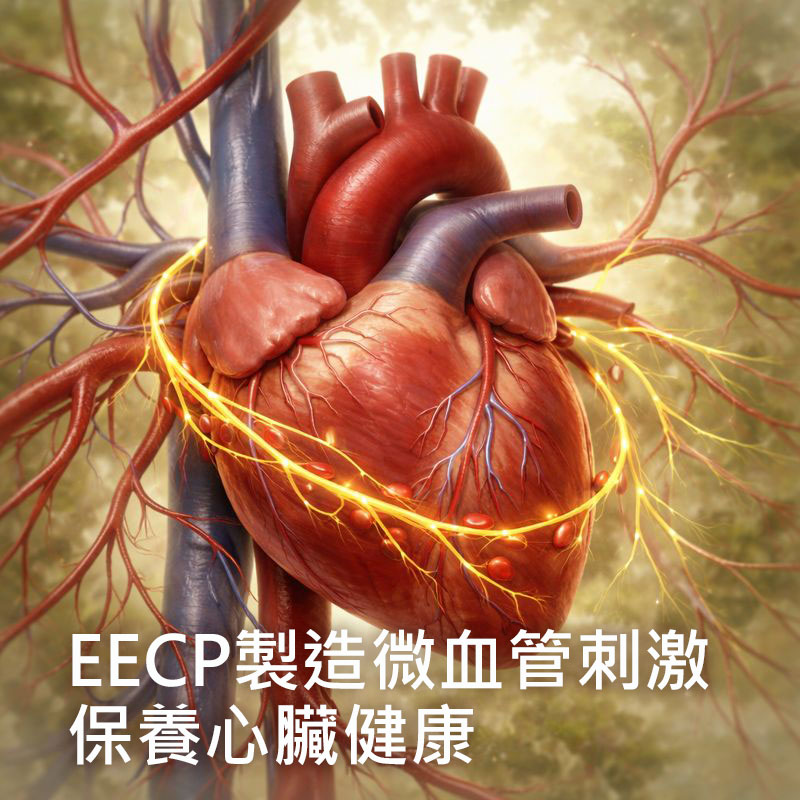EECP製造微血管刺激 保養心臟健康