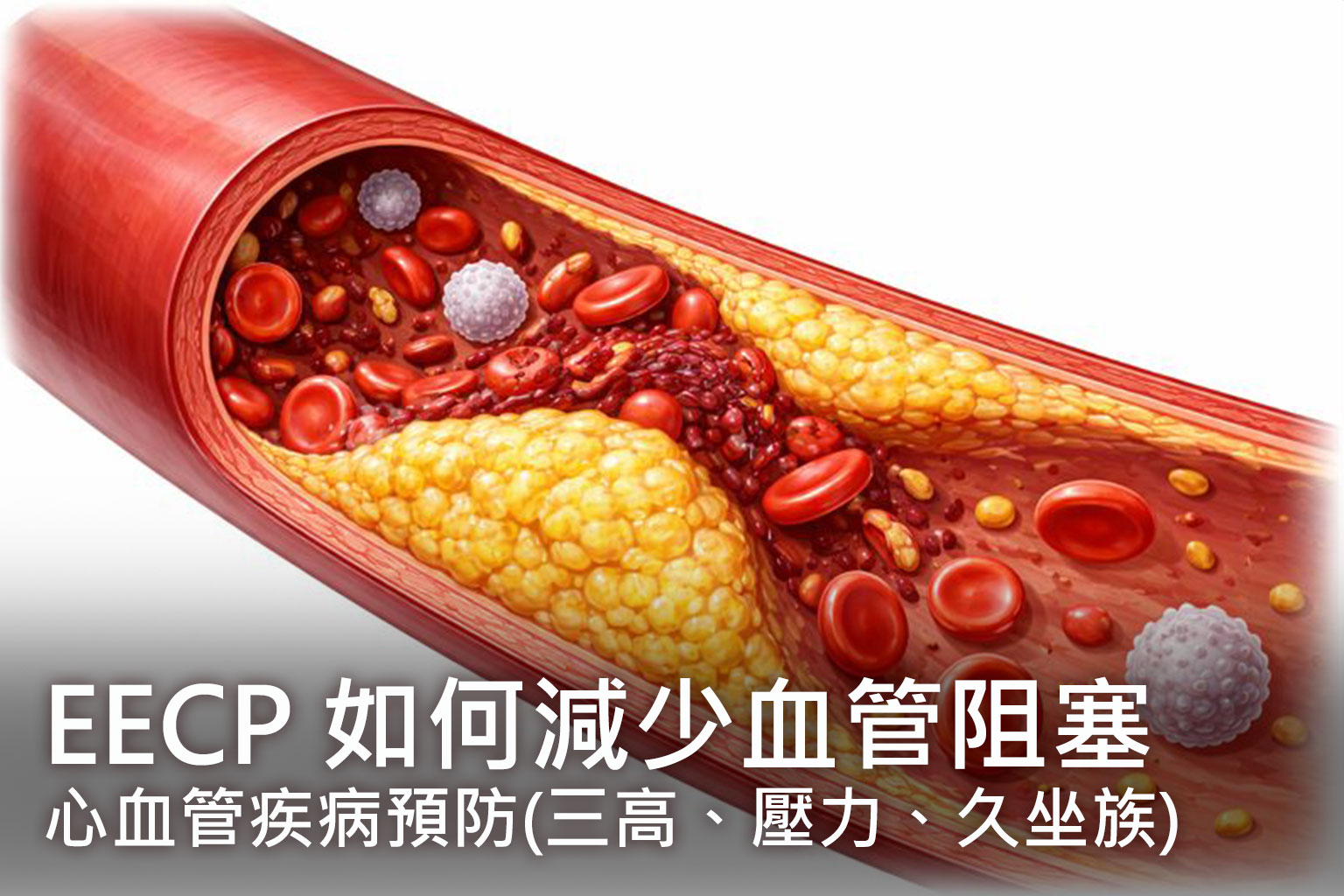 EECP 如何減少血管阻塞與預防心血管疾病